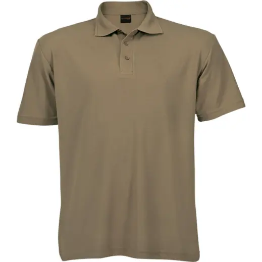 Mens 175g Barron Pique Khaki